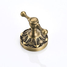 Flower chassis antique craft clothes hook brass bathroom hardware pendant coat hook