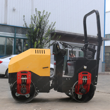 Gasoline diesel road roller construction single double vibration road roller multifunctional road roller sales price