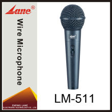 Lane LM-511 handheld Karaoke professional wired condenser micr