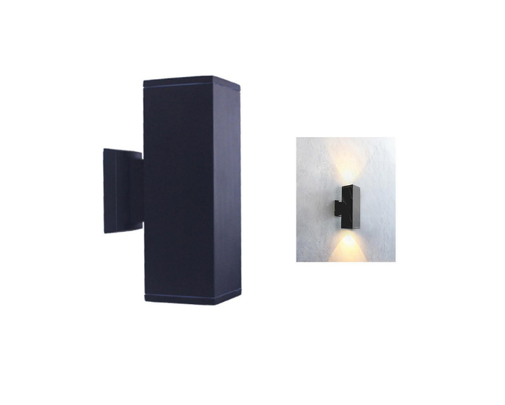 Two-way light hole LED wall light