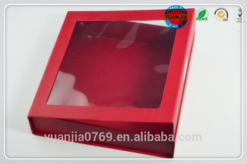 Factory Custom Clear Packing Pp Pet Pvc Plastic Gift Box