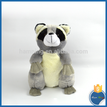 Top quality stuffed racoon plush raccoon soft toy