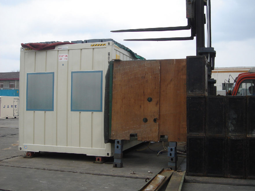 wind loading test  for Modular Accommodation Flatpack Type
