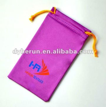 glasses bag with drawstring