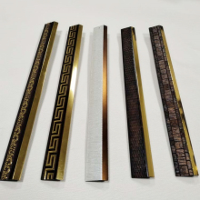 2023 Factory Direct Colorful Plastic Picture Frame Mouldings: Latest Decorative Styles