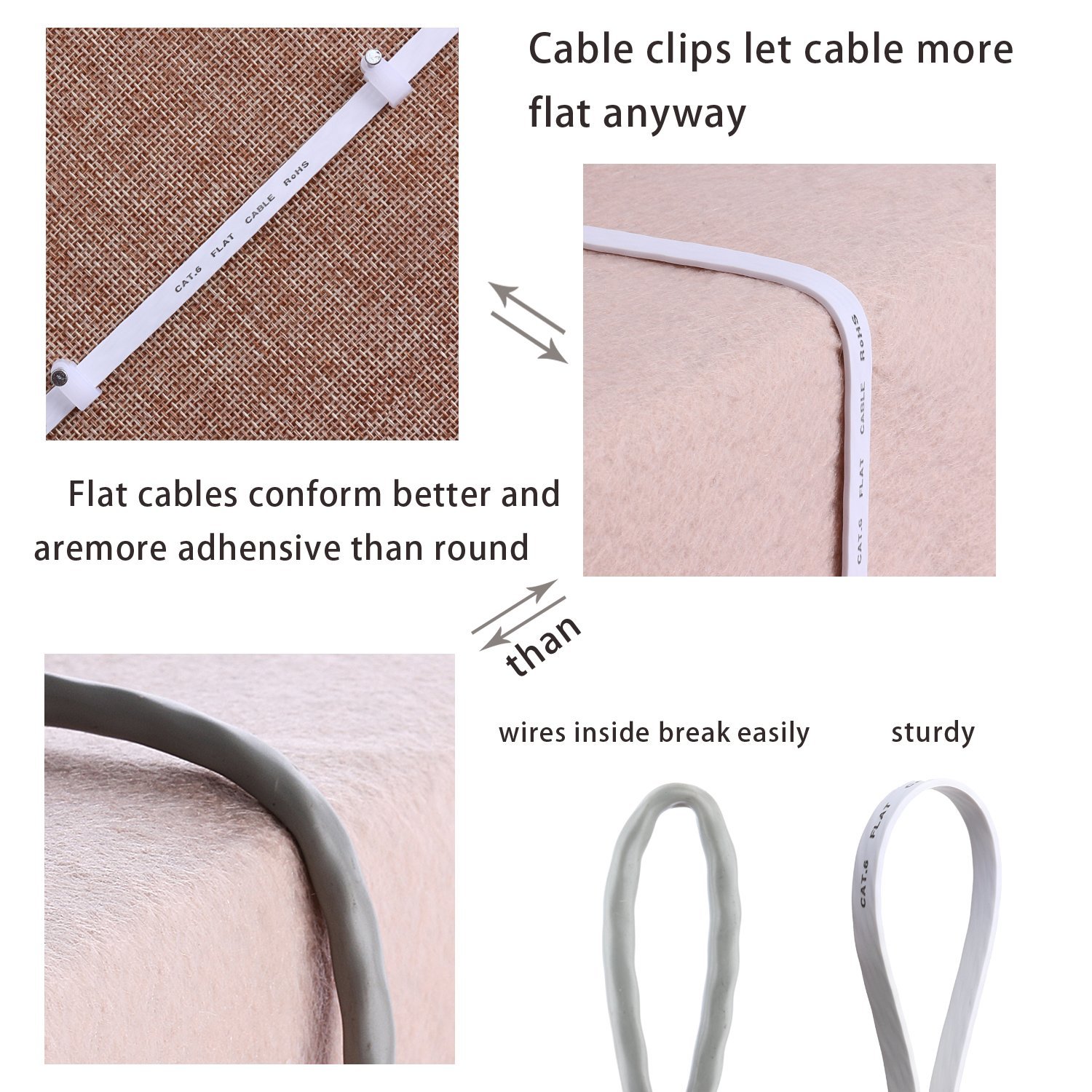 CAT6 FLAT Patch cable-6