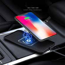 Wireless Fast Charging Car Charger PVC 10W