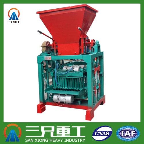 Small Industries Use Automatic Cement Brick Molding Machine