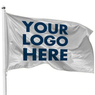 Custom Double-Sided Sublimation Flags 3x5 Ft - Any Logo Design