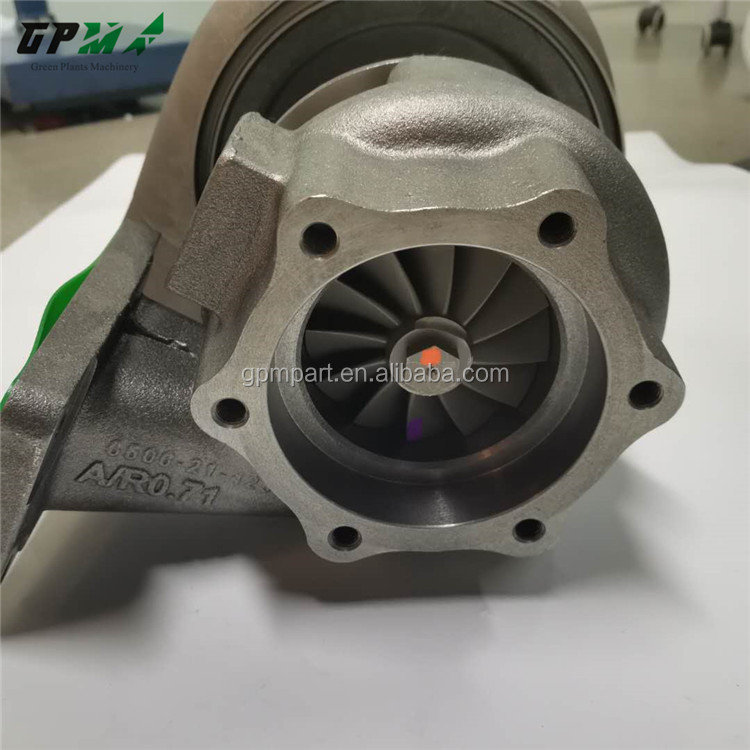 GPM Excavator KTR90 Turbo PC450-8 S6D125 Turbocharger 6506-21-5020 6506-21-5010