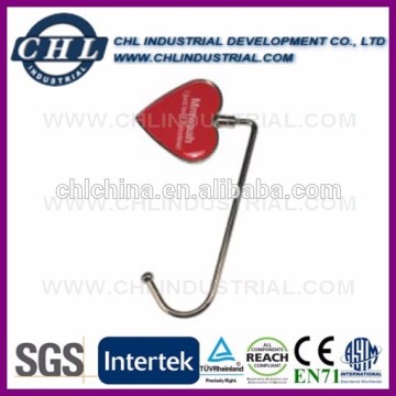 Logo printed customized table bag hanger