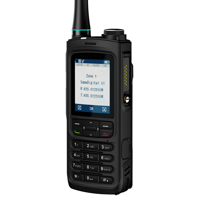 NXDN VHF/UHF Digital & Analog Portable Radios ET-D69 Walkie Talkie Handheld