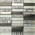 marble glass and stainless steel mix mosaic