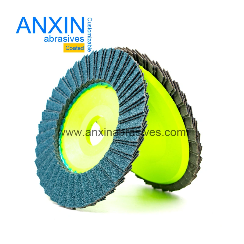 Double 2 Layers Flap Disc for Metal Grinding