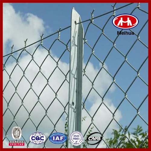 Direct factory supply Pvc Coated used chain link fence