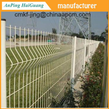 PVC painted wire mesh fence (factory)