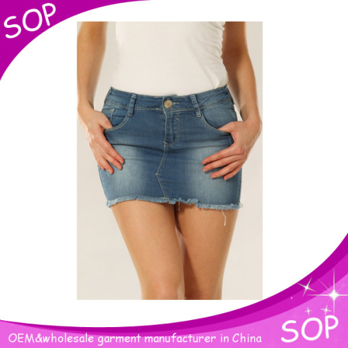 2015 summer women vintage plain mini jeans shorts skirts