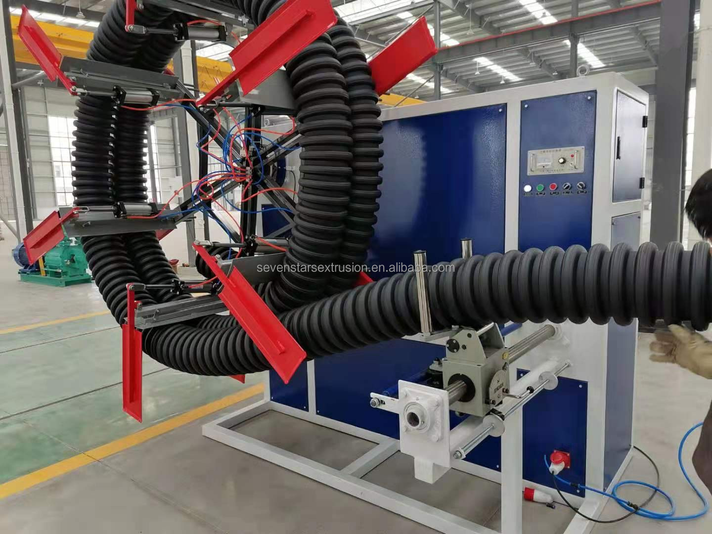 plastic tube winding machine