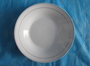 7"cheap white porcelain dessert plates, porcelain dinner plates