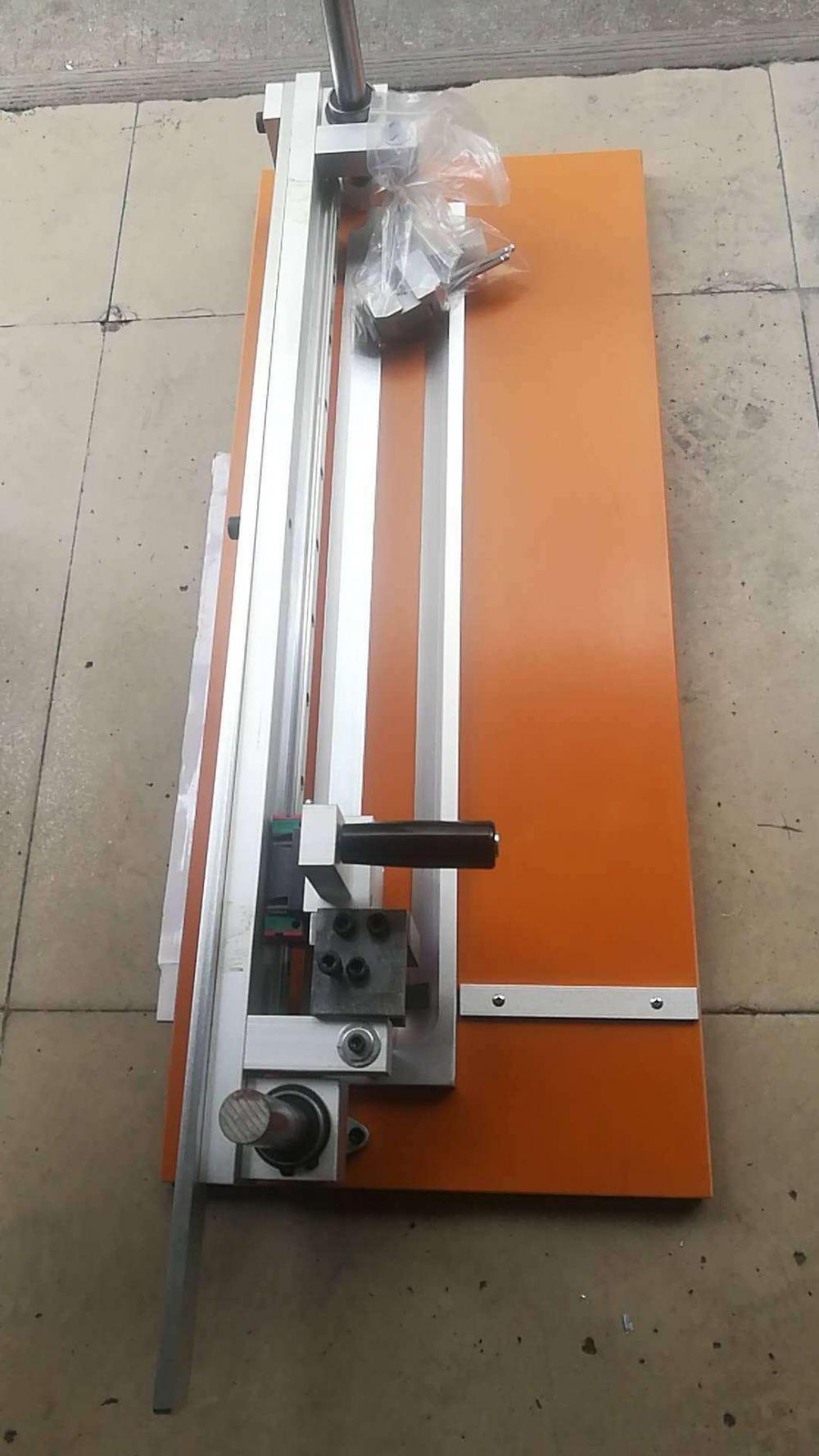 Manual V type cardboard grooving machine