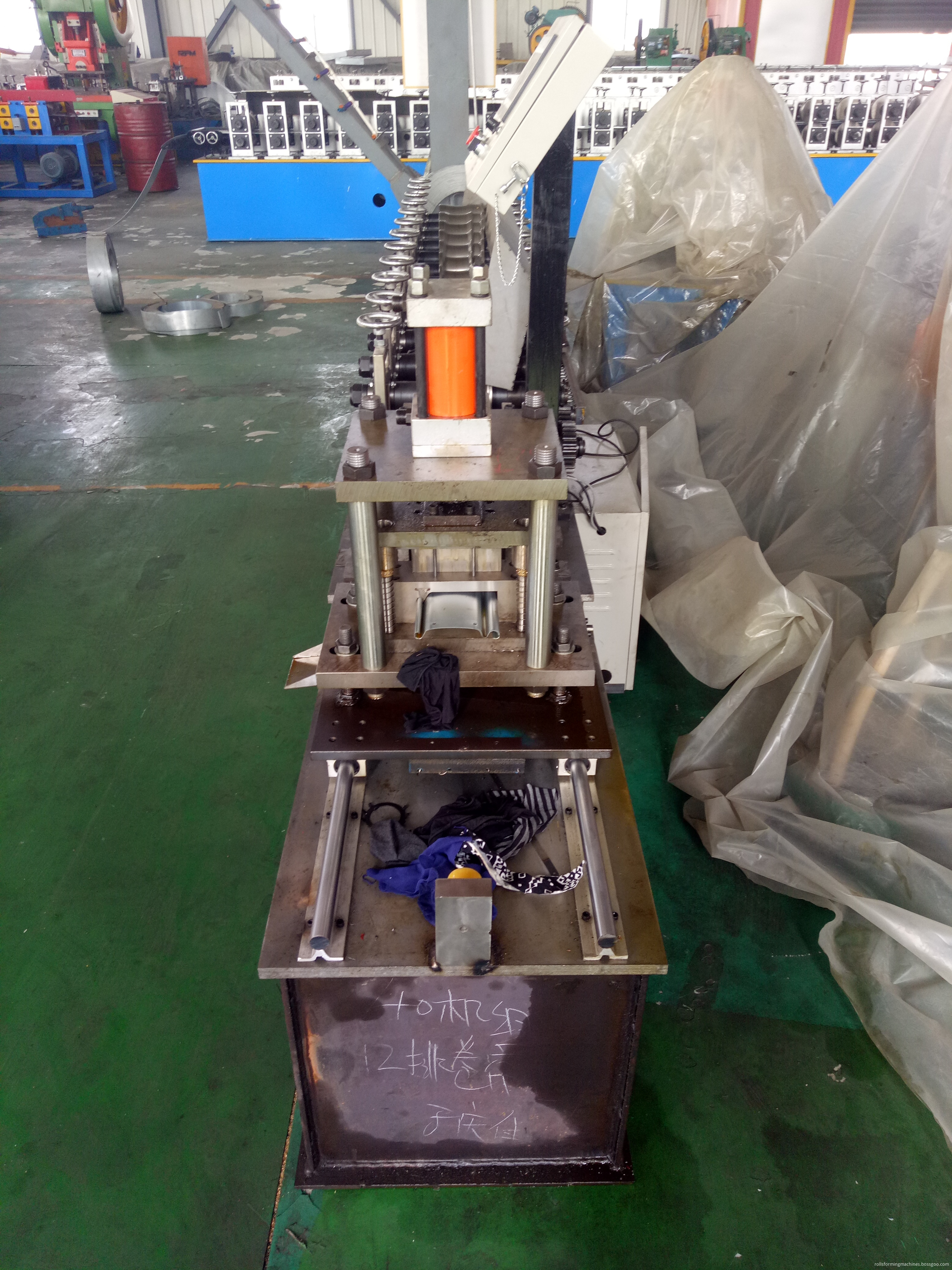 metal rolling shutter door machine 