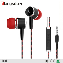 Round Cable In Ear Headphone Earbud for Mobile Phone