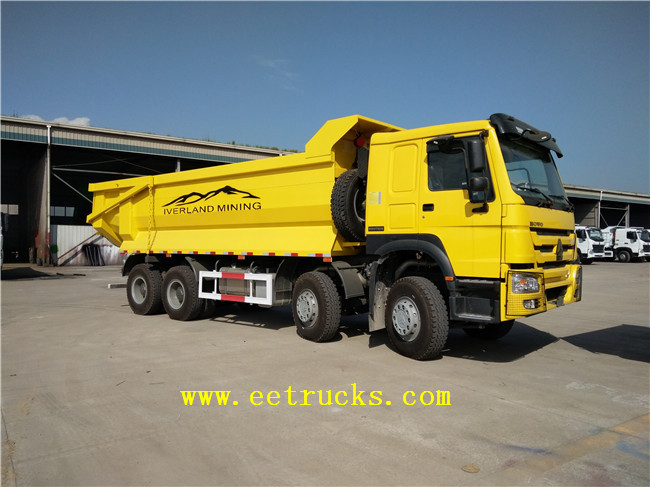 HOWO Sand Tipper Trucks