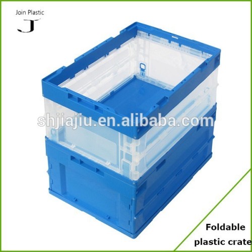 Durable fodable plastic crate industrial use