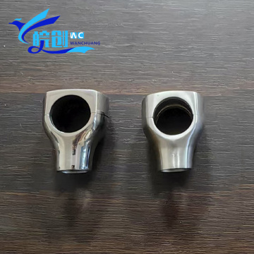 Stainless steel bus handrail connection components