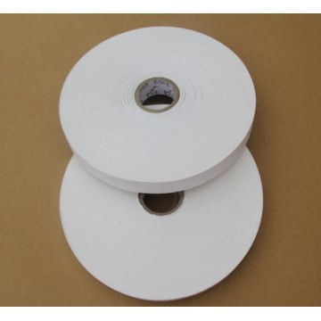 Custom Nylon Easy Tear off Acetate Taffeta Roll Tear Off Label Ribbon Tape for Garment Label and Tag