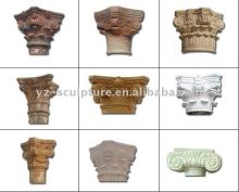 Different Style Stone Pillar Caps