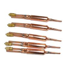 Copper Solder Filter Dryer with Service Valve - 1/4 Inch