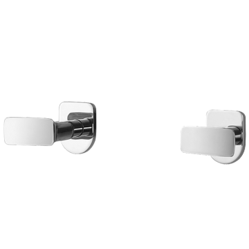 Double lever shower mixer