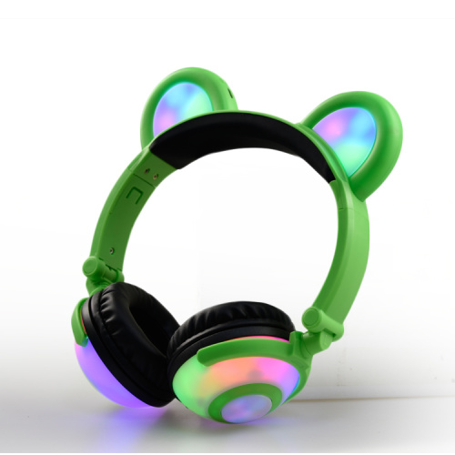 Bear Ears Kids Stereo Headset Gift Headphone