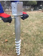 Ground Screw Bolt Screw Anchor Ground Screw Foundation