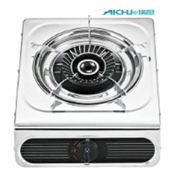 Acero inoxidable 1 Burner Table Stove de gas