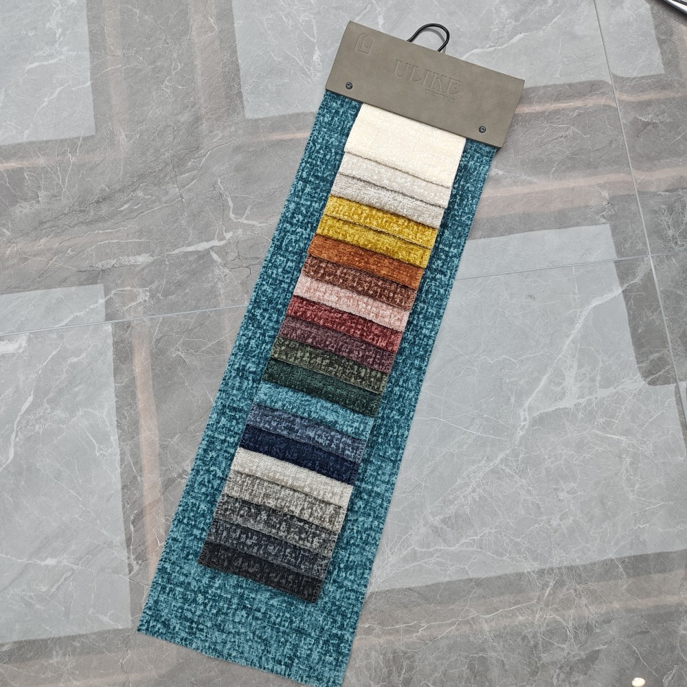 Material de tecido macio de chenille Soft Chenille Fabric Material