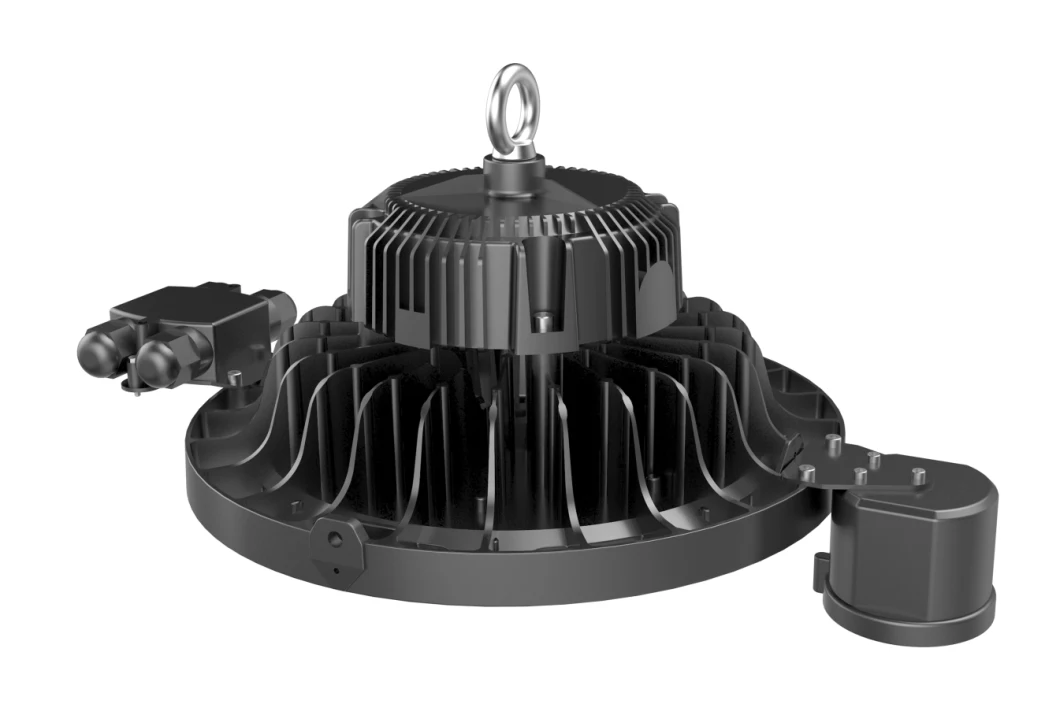 IP66 LED UFO Highbay, No UV, No Blue Light, Emergency Function, Lighting Sensor