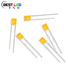 Through-Hole Rectangular LED Orange LED 605 nm