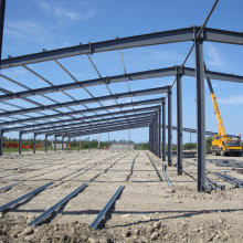 Prefab Structural Steel Frame Large Span Plant Building