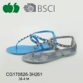 Senhora de cristal elegante de alta qualidade Sandal