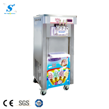 commercial used economic single phase ice cream machine