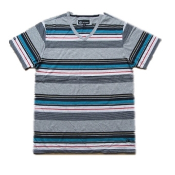 Trevlig mens Stripe Jersey T-shirt