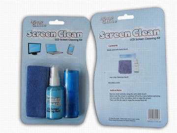 Display screen cleaning kit