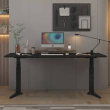 Black practical standing desk