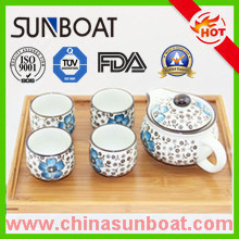 OEM and ODM Customized Enamel Teapot and Cups
