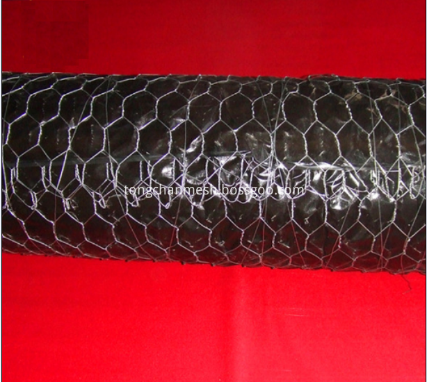 Malla de alambre hexagonal galvanizada