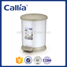10L Wholesale Foot pedal Plastic garbage bin dust bin