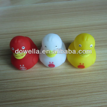 Mini small swimming rubber duck