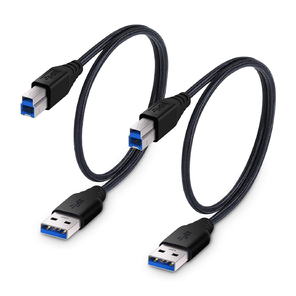 Braided USB 0 Short Cable